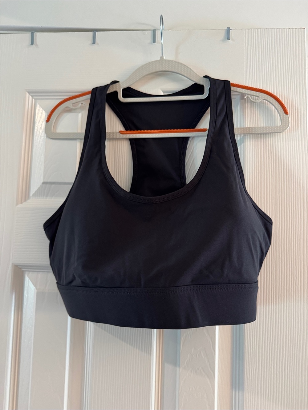 Fabletics Black Racerback Sports Bra
